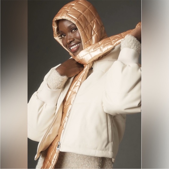 Anthropologie Puffy Hood Scarf NWT - Picture 1 of 12
